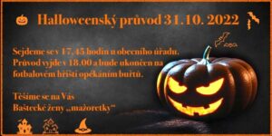 Pozvánka na Halloween 2022